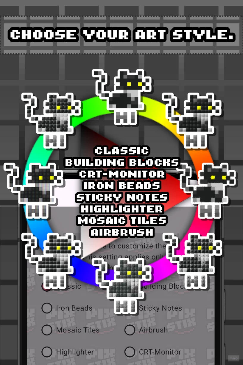PixStix: Pixel Sticker Editor screenshot